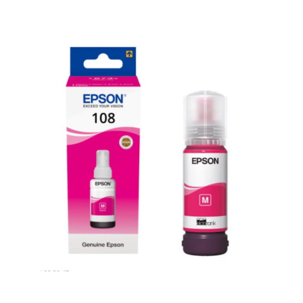 Epson 108 Ink Bottle Magenta Epson 108 Ink Bottle Magenta